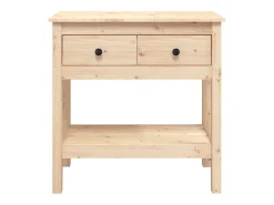 Mesa consola 75x35x75 cm Madera maciza de pino