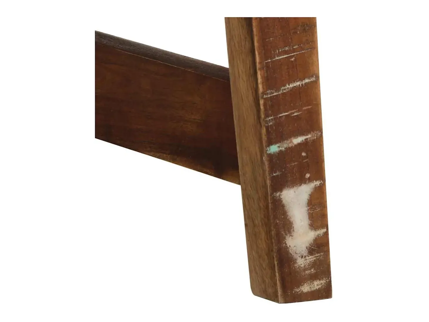 Mesa consola 90x32x75 cm madera maciza recuperada