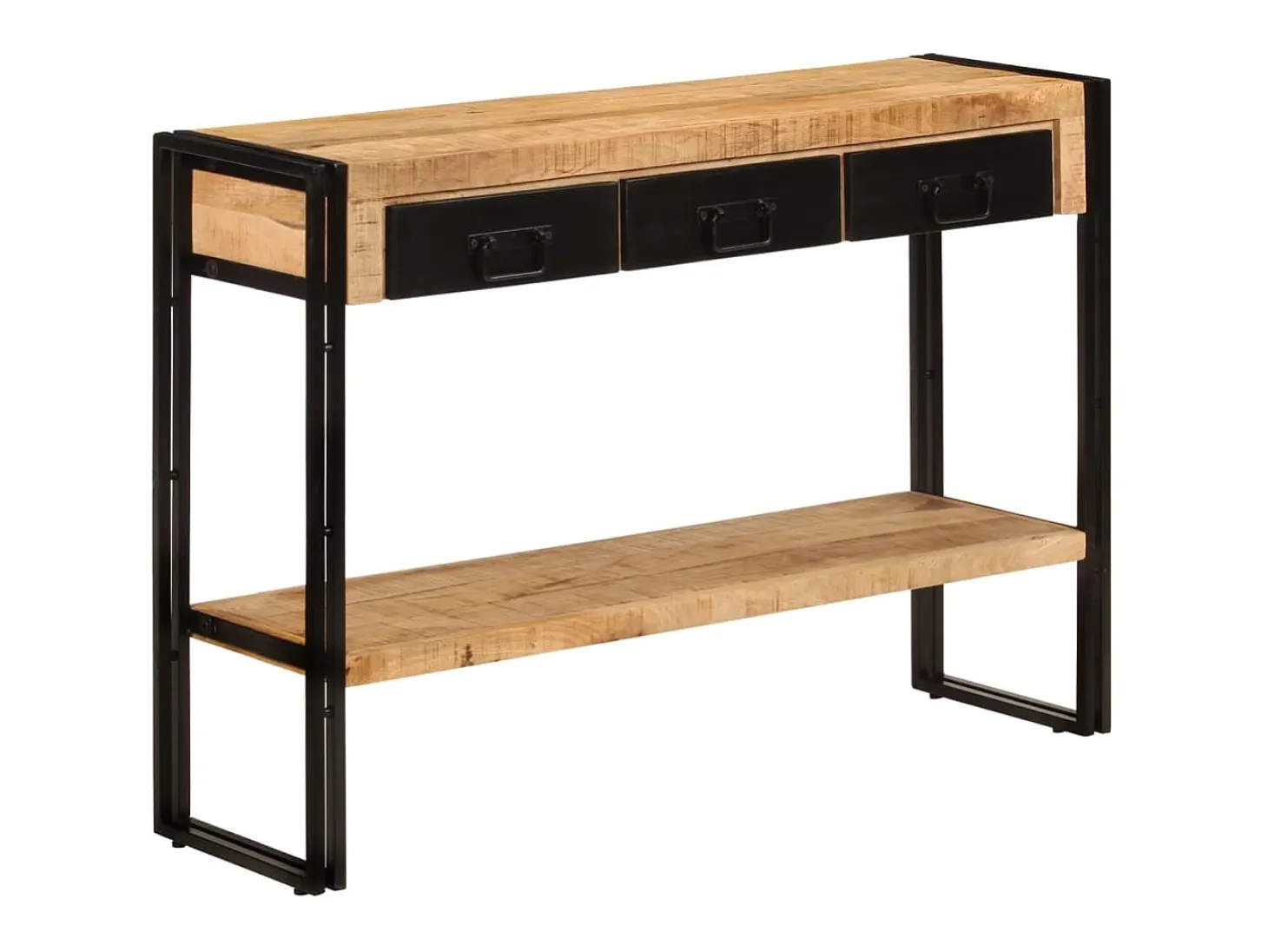 Mesa consola 110x30x76 cm Madera maciza de mango