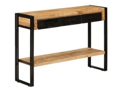 Mesa consola 110x30x76 cm Madera maciza de mango