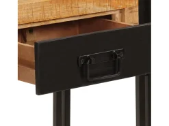 Mesa consola 110x30x76 cm Madera maciza de mango