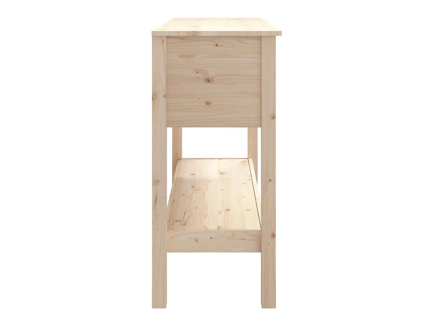 Mesa consola 100x35x75 cm Madera maciza de pino