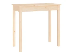 Mesa consola 80x40x75 cm Madera maciza de pino