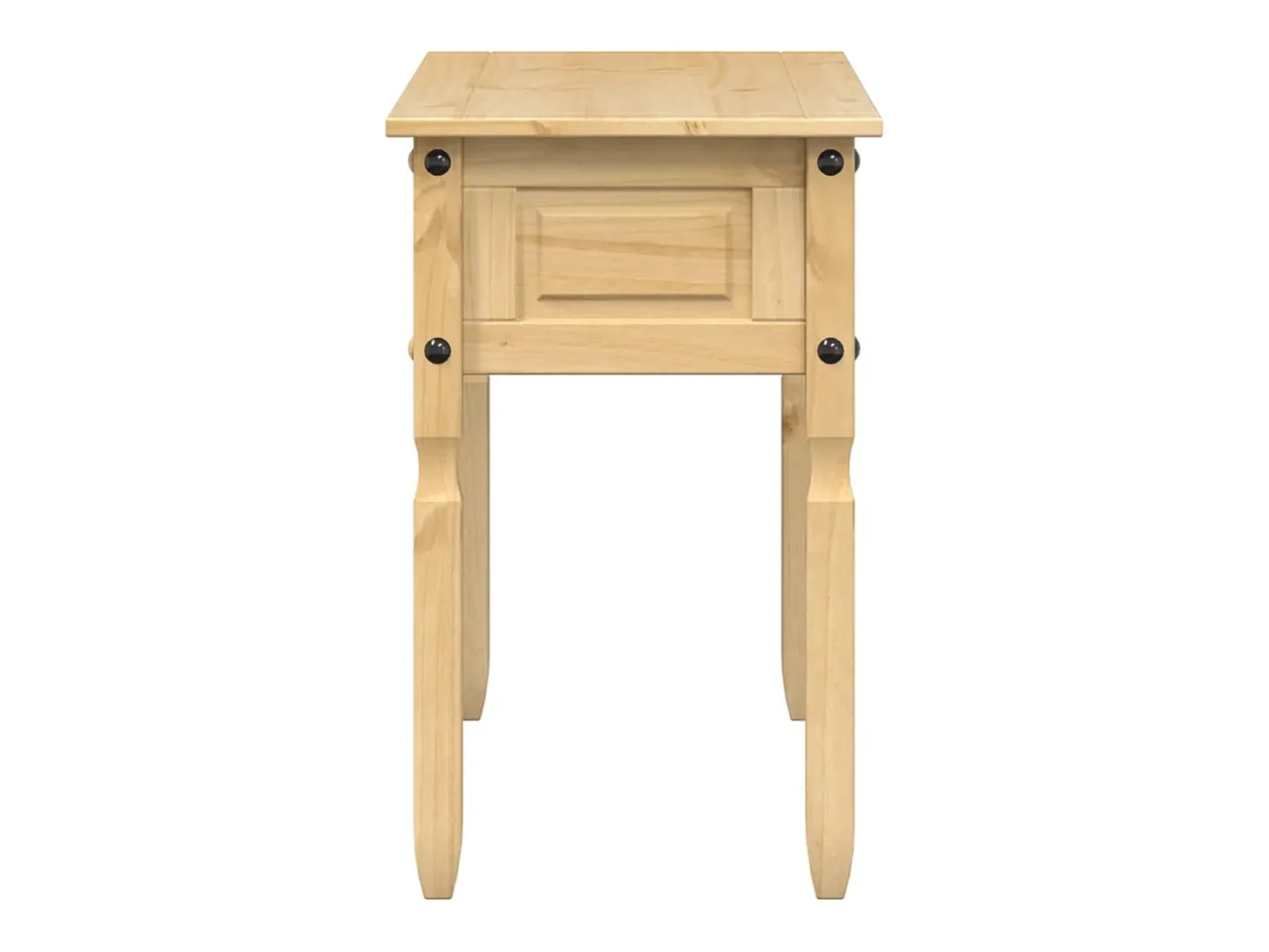 Mesa consola 115x46x73 cm madera maciza de pino