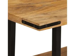 Mesa consola 180x35x70 cm madera maciza de mango