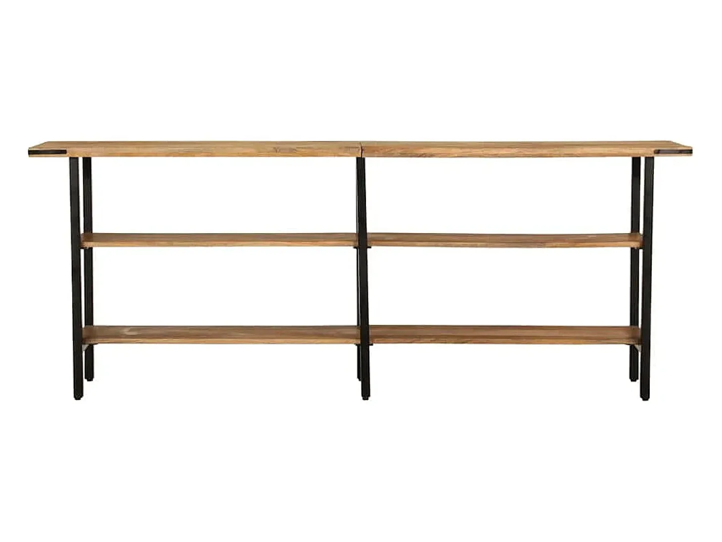 Mesa consola 180x35x70 cm madera maciza de mango
