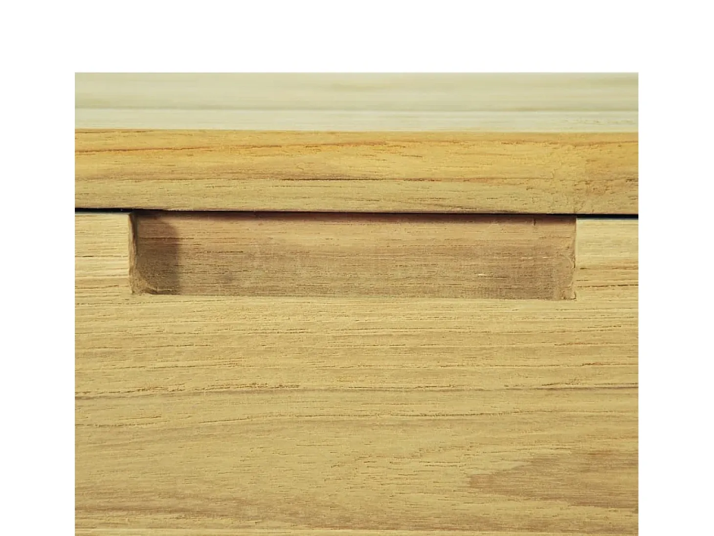 Mesa consola 120x35x76 cm madera de teca maciza