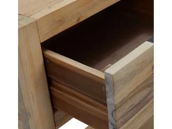 Mesa consola 82x33x73 cm Madera maciza de acacia