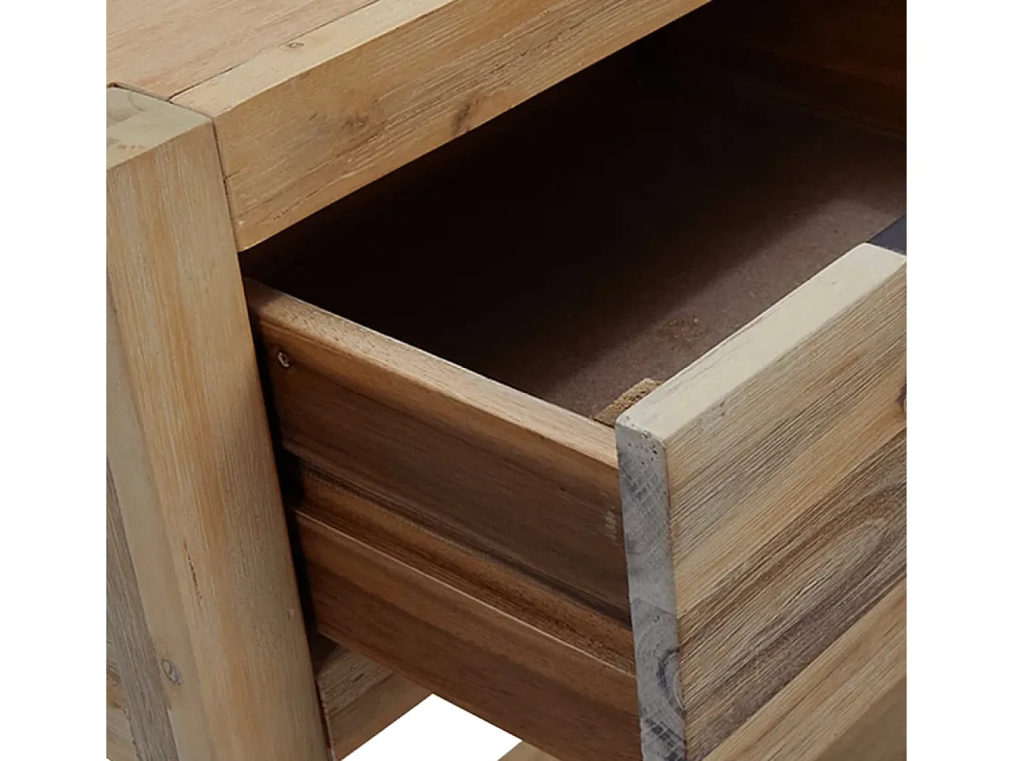 Mesa consola 82x33x73 cm Madera maciza de acacia