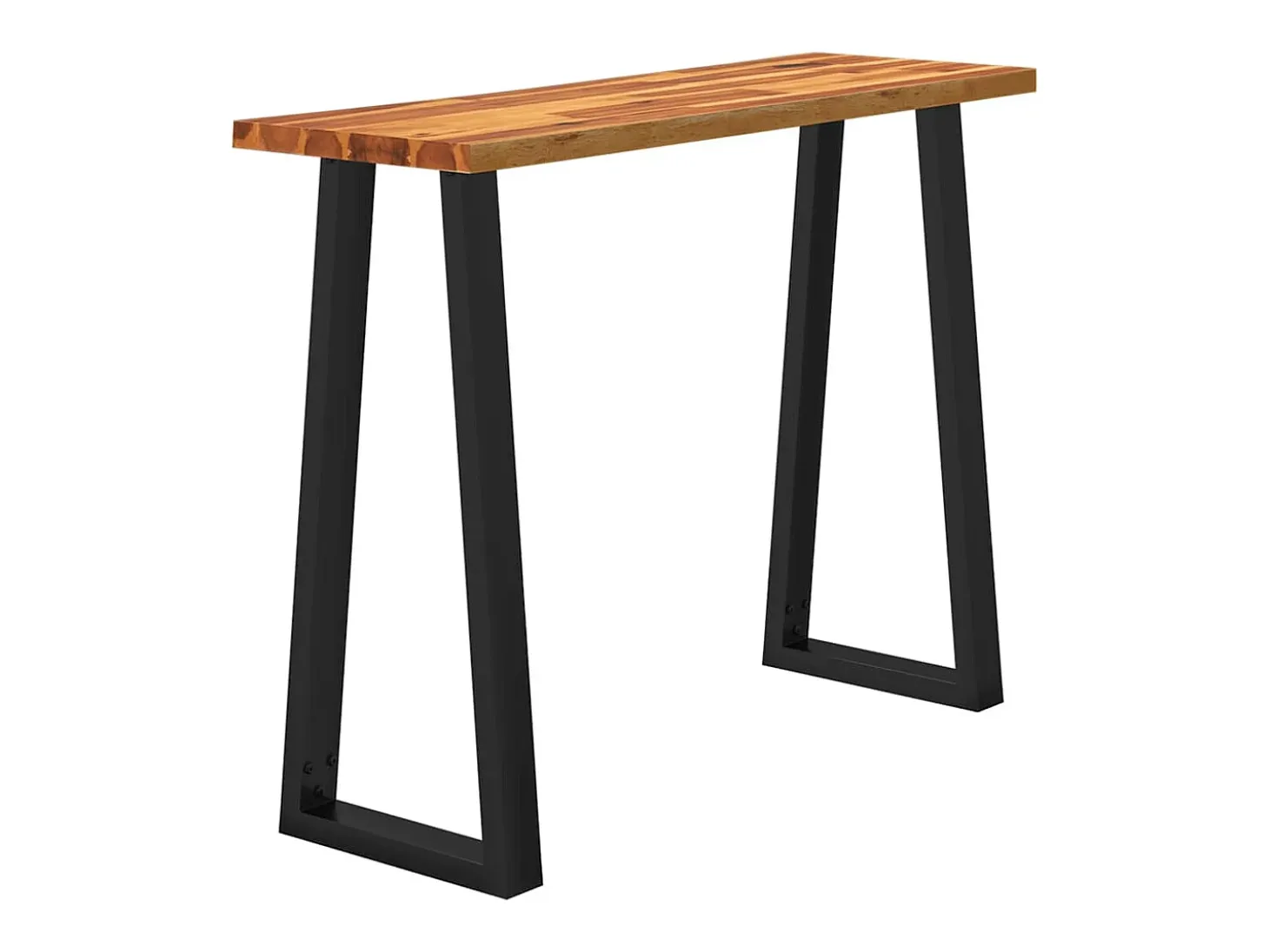 Mesa consola 110x35x80 cm madera maciza de acacia