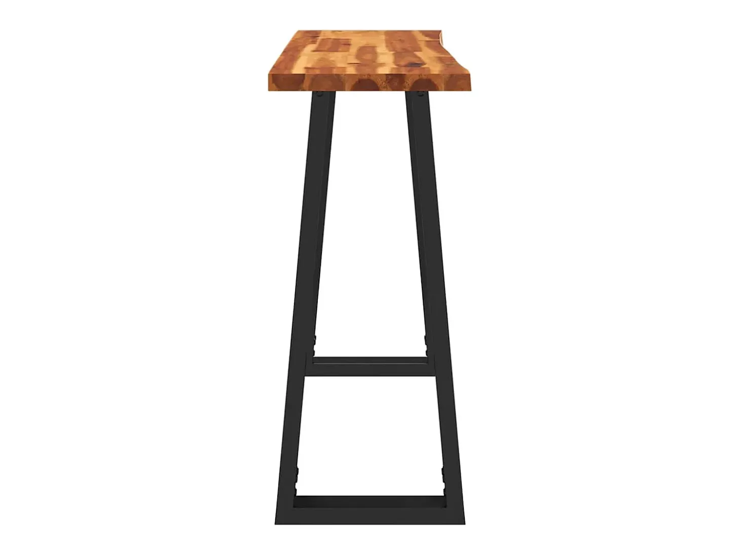 Mesa consola 110x35x80 cm madera maciza de acacia