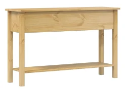 Mesa consola 114x34,5x73 cm madera maciza de pino