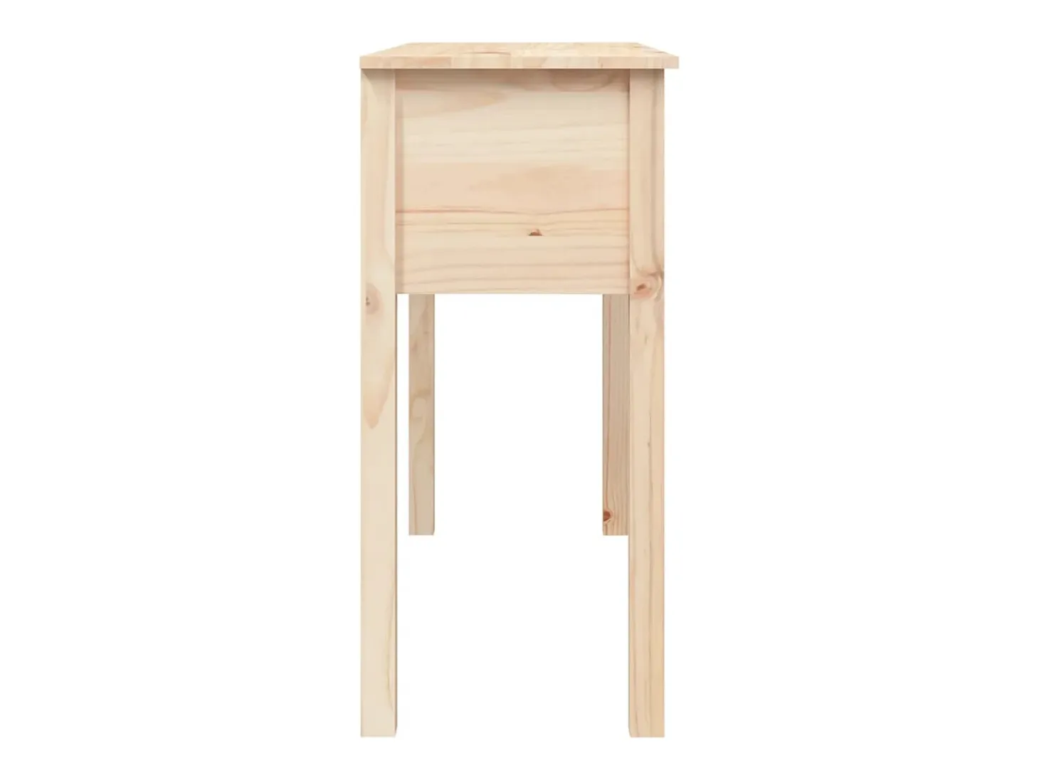 Mesa consola 100x35x75 cm Madera maciza de pino