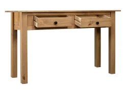 Mesa consola 110x40x72 cm Pino macizo gama Panamá