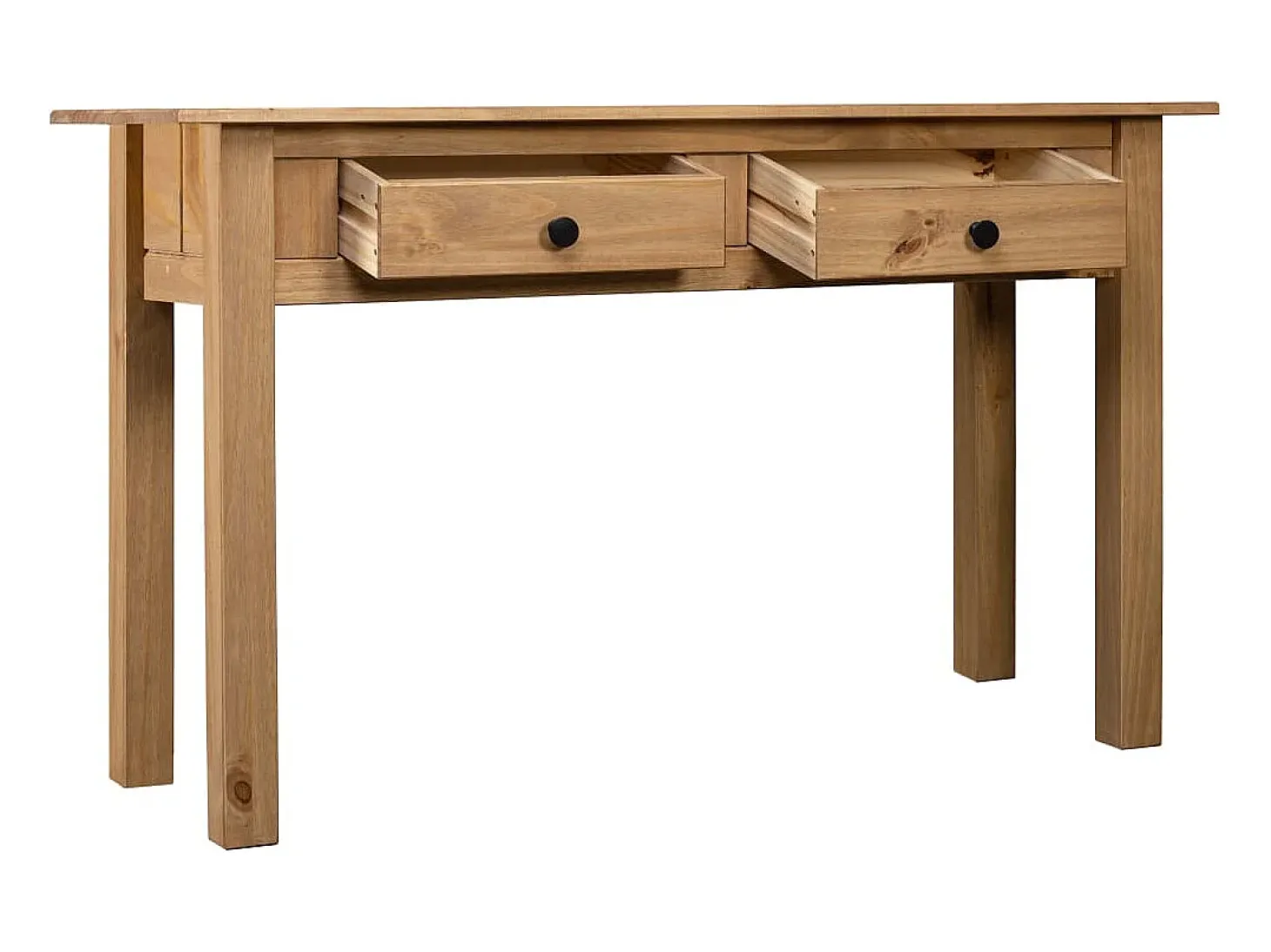 Mesa consola 110x40x72 cm Pino macizo gama Panamá