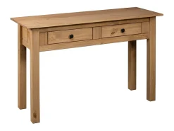 Mesa consola 110x40x72 cm Pino macizo gama Panamá