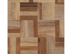 Mesa consola 110x34x80 cm teca maciza recuperada
