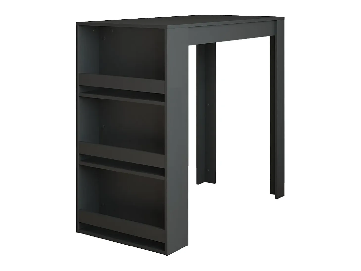 Mesa de bar antracita 57x117x106 repose