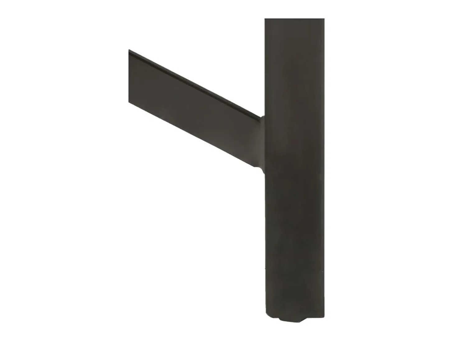 Mesa de bar madera maciza de mango rugosa 180x70x107 cm