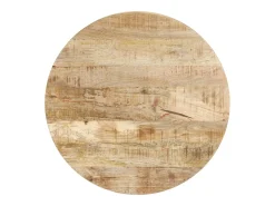 Mesa de bistró madera de mango rugosa Ø60x76 cm