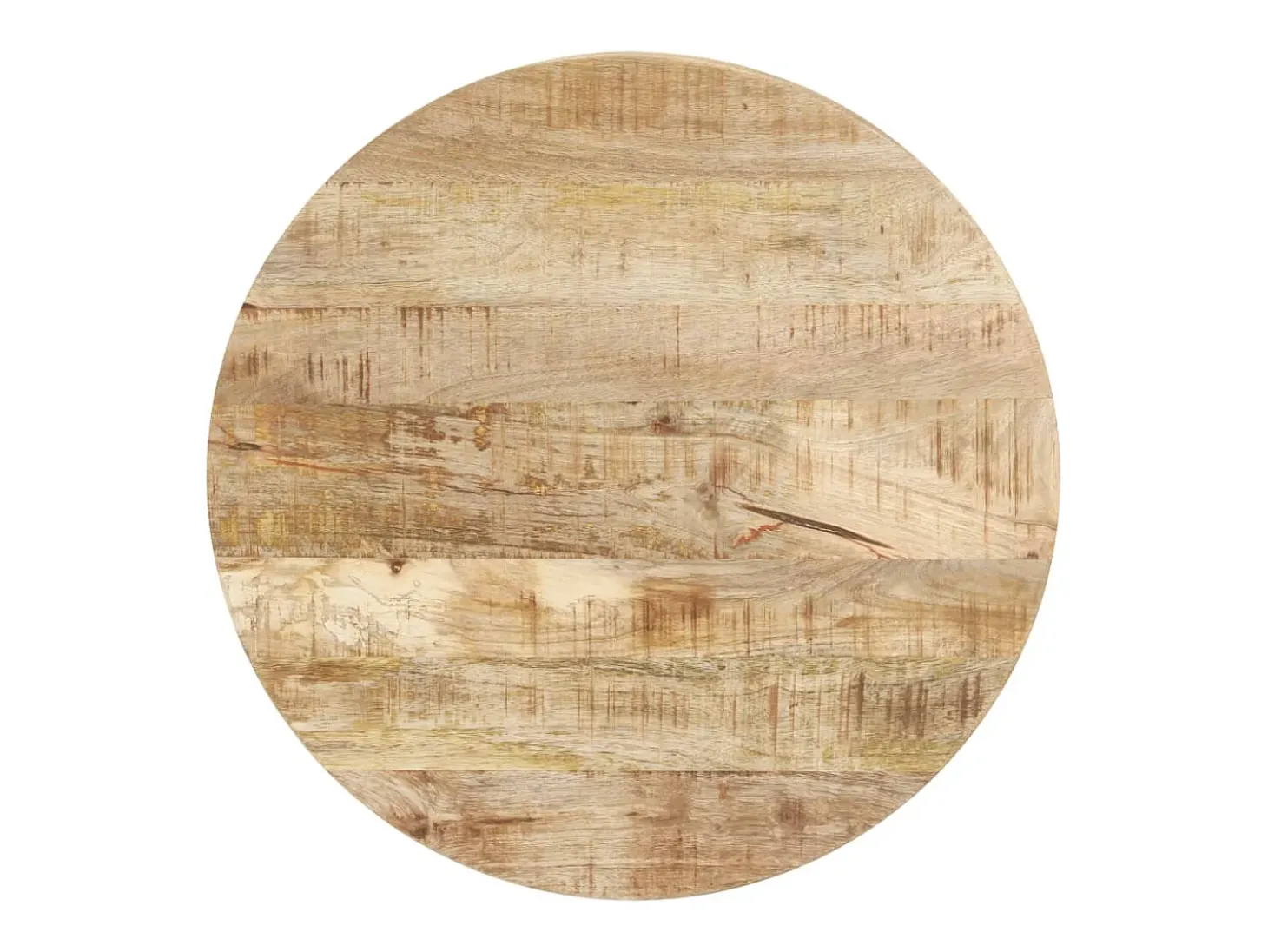 Mesa de bistró madera de mango rugosa Ø60x76 cm