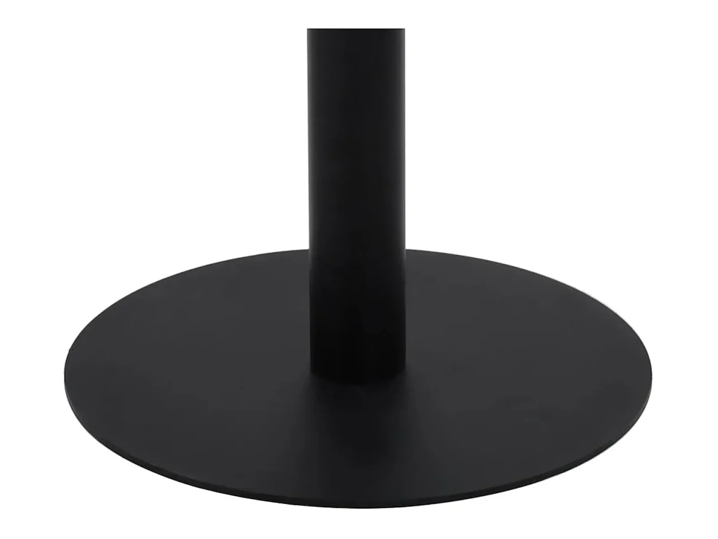 Mesa de bistró MDF marrón claro 80 cm