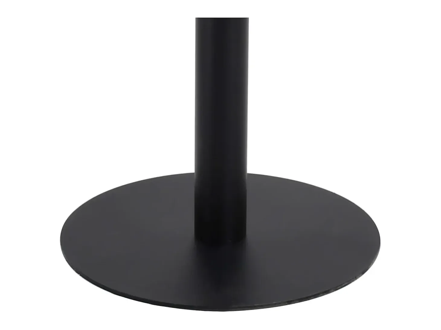 Mesa de bistró MDF marrón claro 80x80 cm