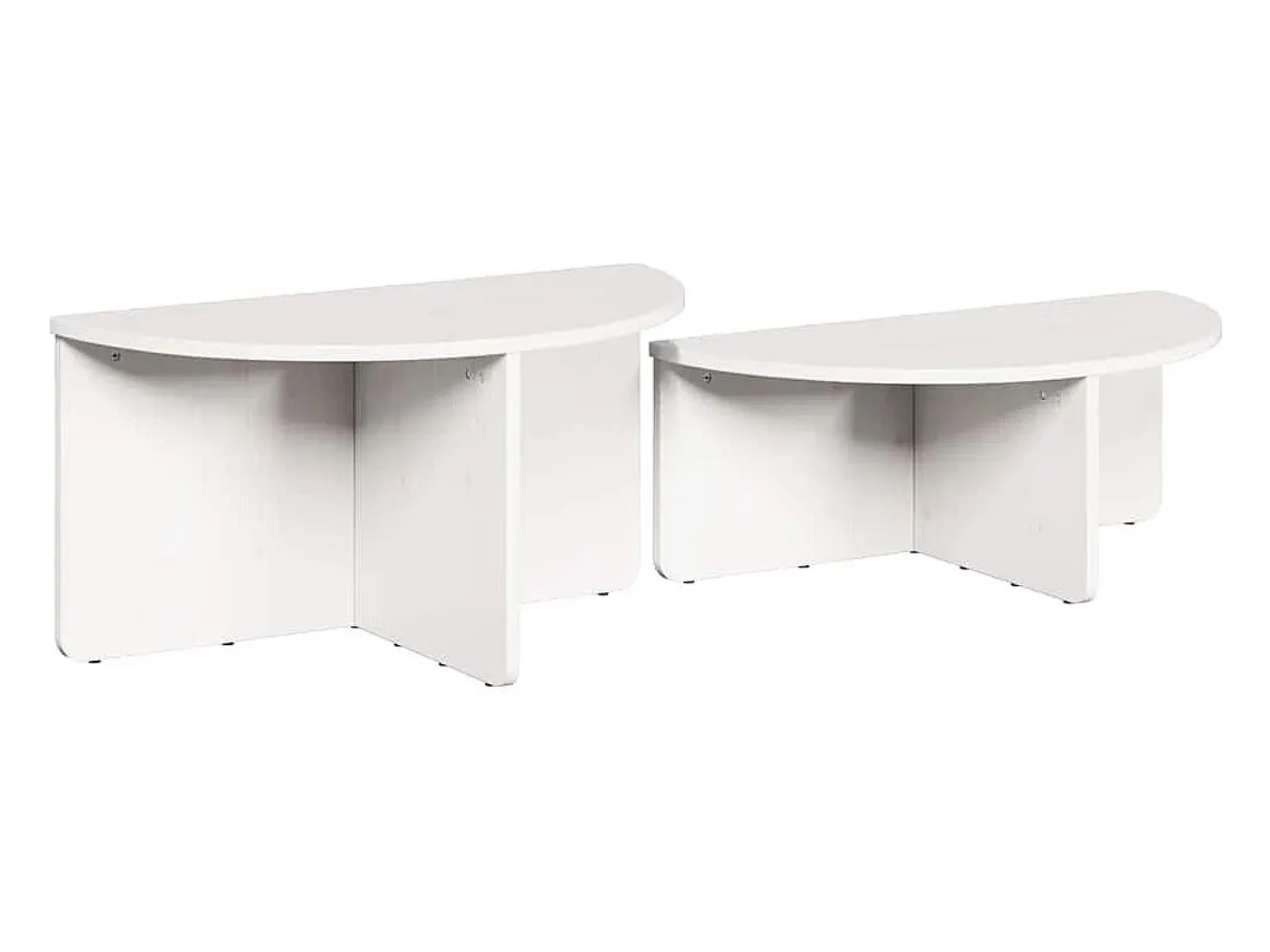 Mesa de Café 2 piezas 79 x 39.5 x 40 cm