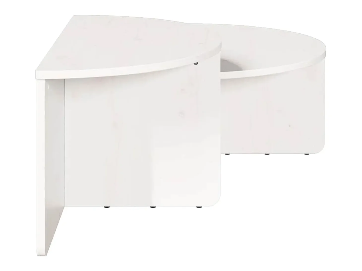 Mesa de Café 2 piezas 79 x 39.5 x 40 cm