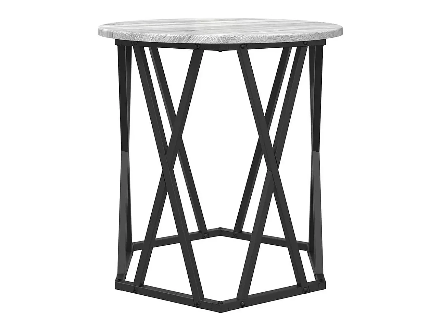 Mesa de Café 2 piezas Gris sonoma 50 x 50 x 50 cm