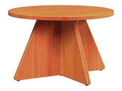 Mesa de Café 3 piezas Marrón cera 49 x 49 x 30 cm