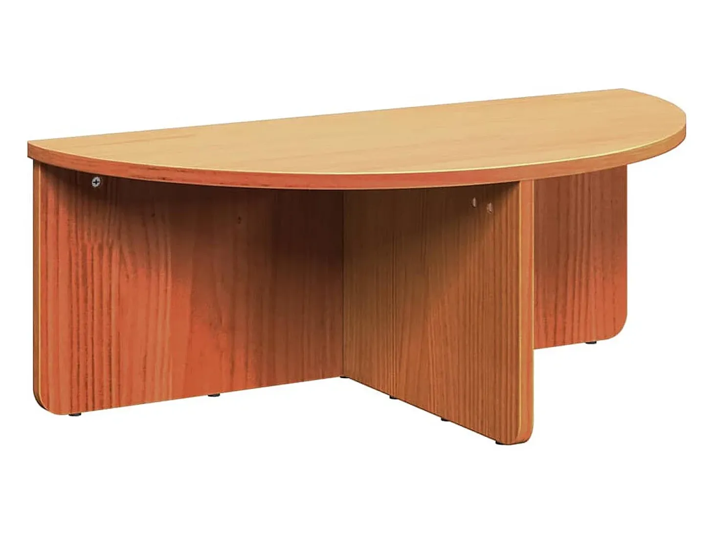 Mesa de Café 2 piezas Marrón cera 79 x 39.5 x 40 cm