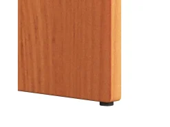 Mesa de Café 2 piezas Marrón cera 41.5 x 41.5 x 41 cm