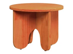Mesa de Café 2 piezas Marrón cera 39.5 x 39.5 x 30 cm