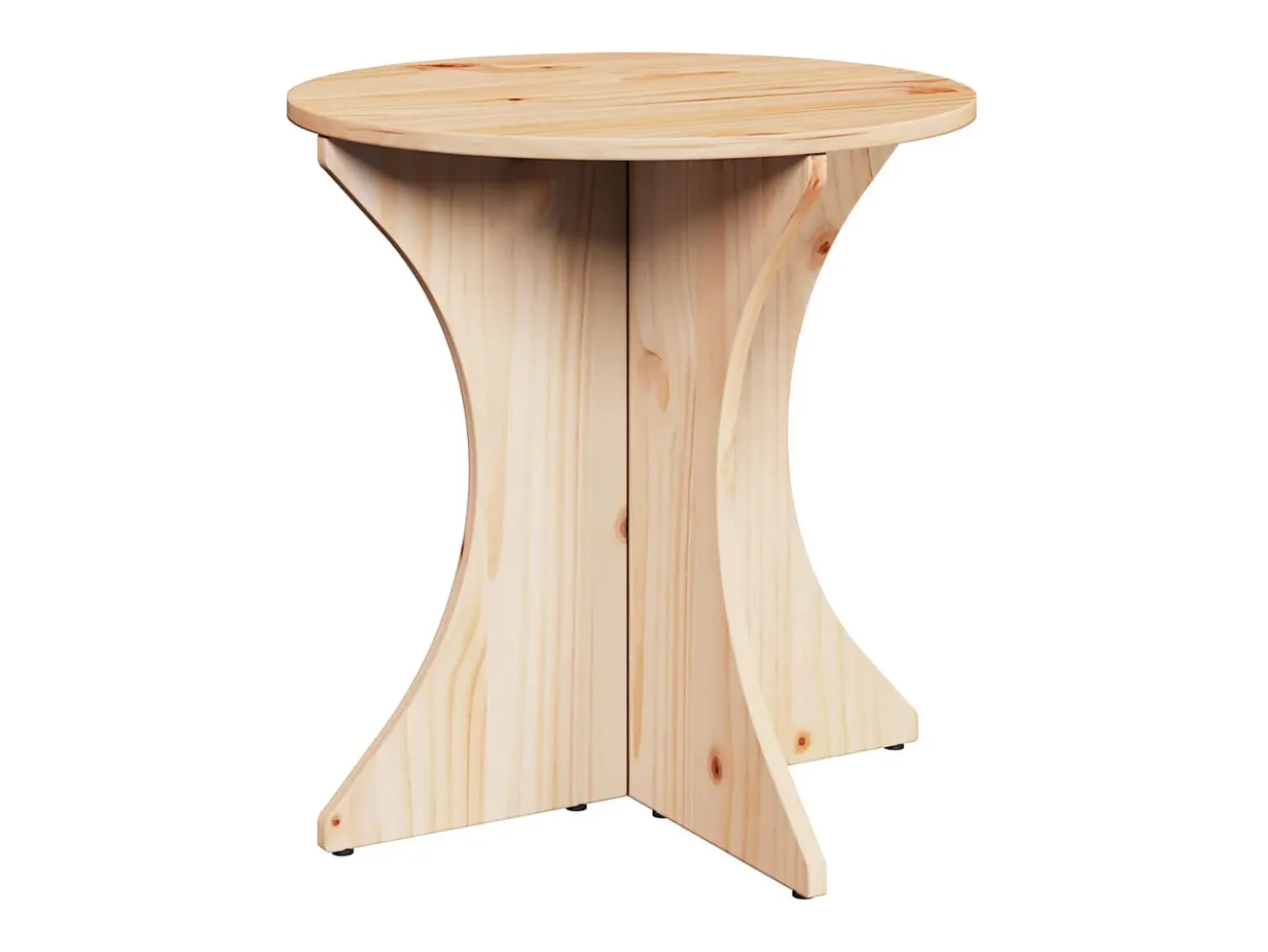 Mesa de Café 2 piezas Natural 46 x 46 x 47 cm