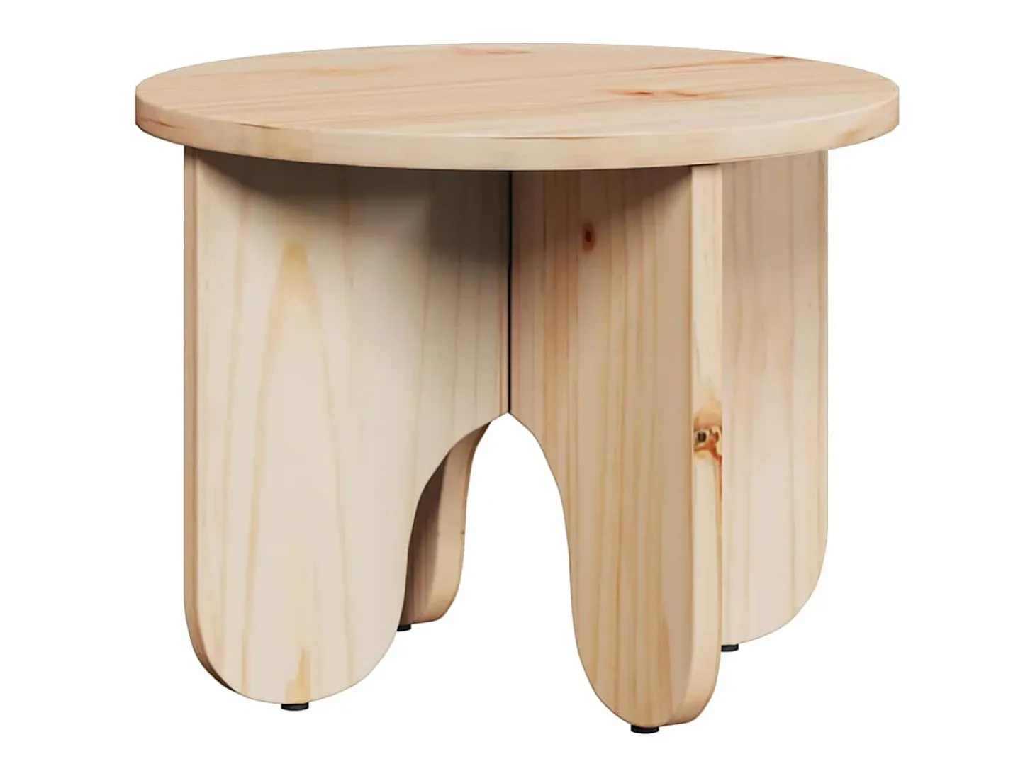 Mesa de Café 2 piezas Natural 39.5 x 39.5 x 30 cm