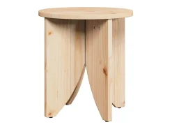 Mesa de Café 2 piezas Natural 41.5 x 41.5 x 44 cm
