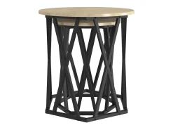 Mesa de Café 2 piezas Roble Sonoma 50 x 50 x 50 cm