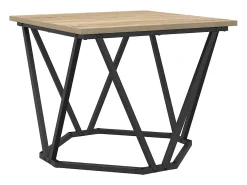 Mesa de Café 3 piezas Roble Sonoma 50 x 50 x 40 cm