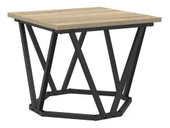 Mesa de Café 3 piezas Roble Sonoma 50 x 50 x 40 cm