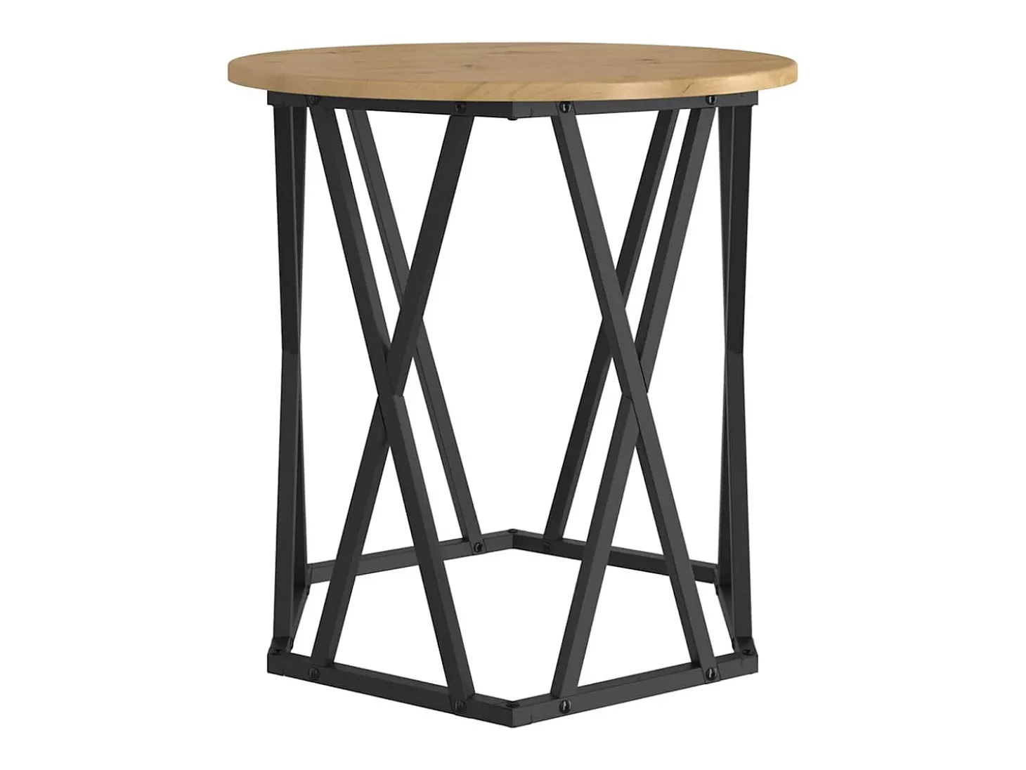 Mesa de Café 2 piezas Roble artisan 50 x 50 x 50 cm
