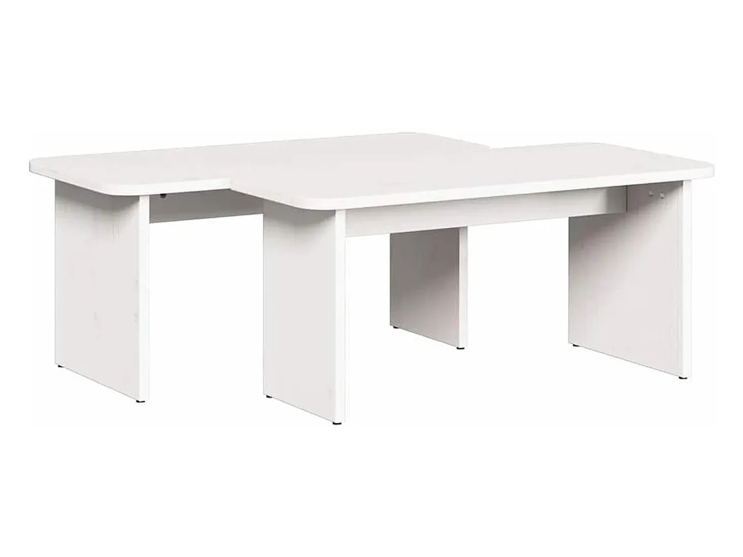 Mesa de Café 100 x 69 x 35.5 cm Madera maciza de pino
