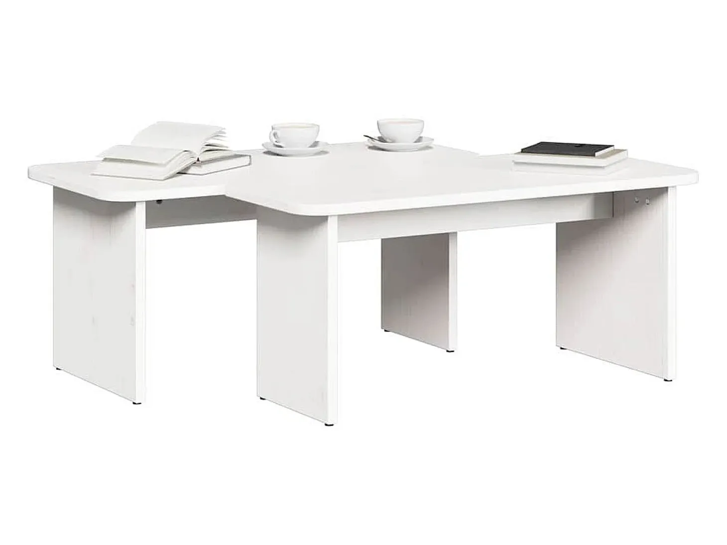 Mesa de Café 100 x 69 x 35.5 cm Madera maciza de pino