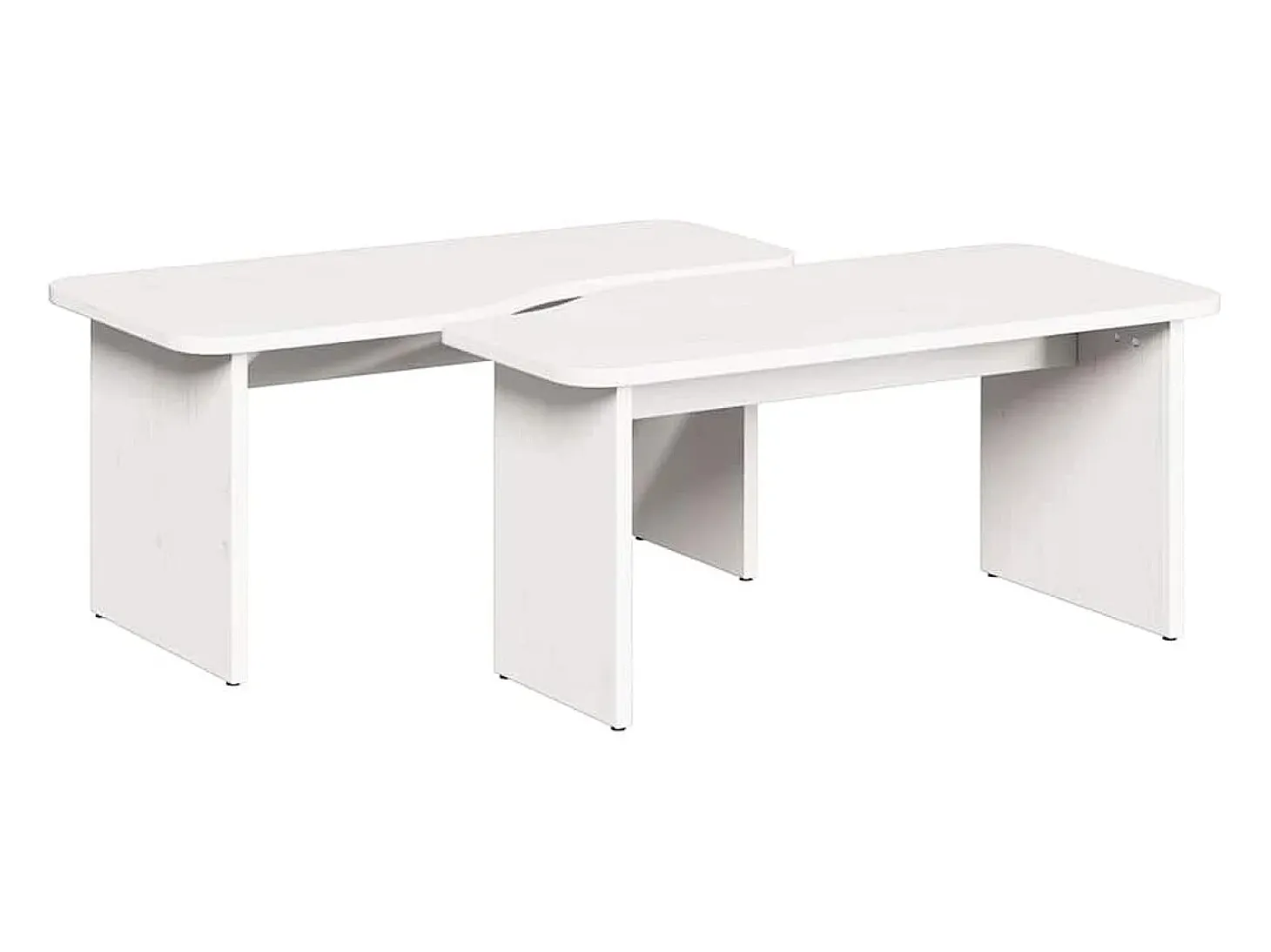 Mesa de Café 100 x 69 x 35.5 cm Madera maciza de pino