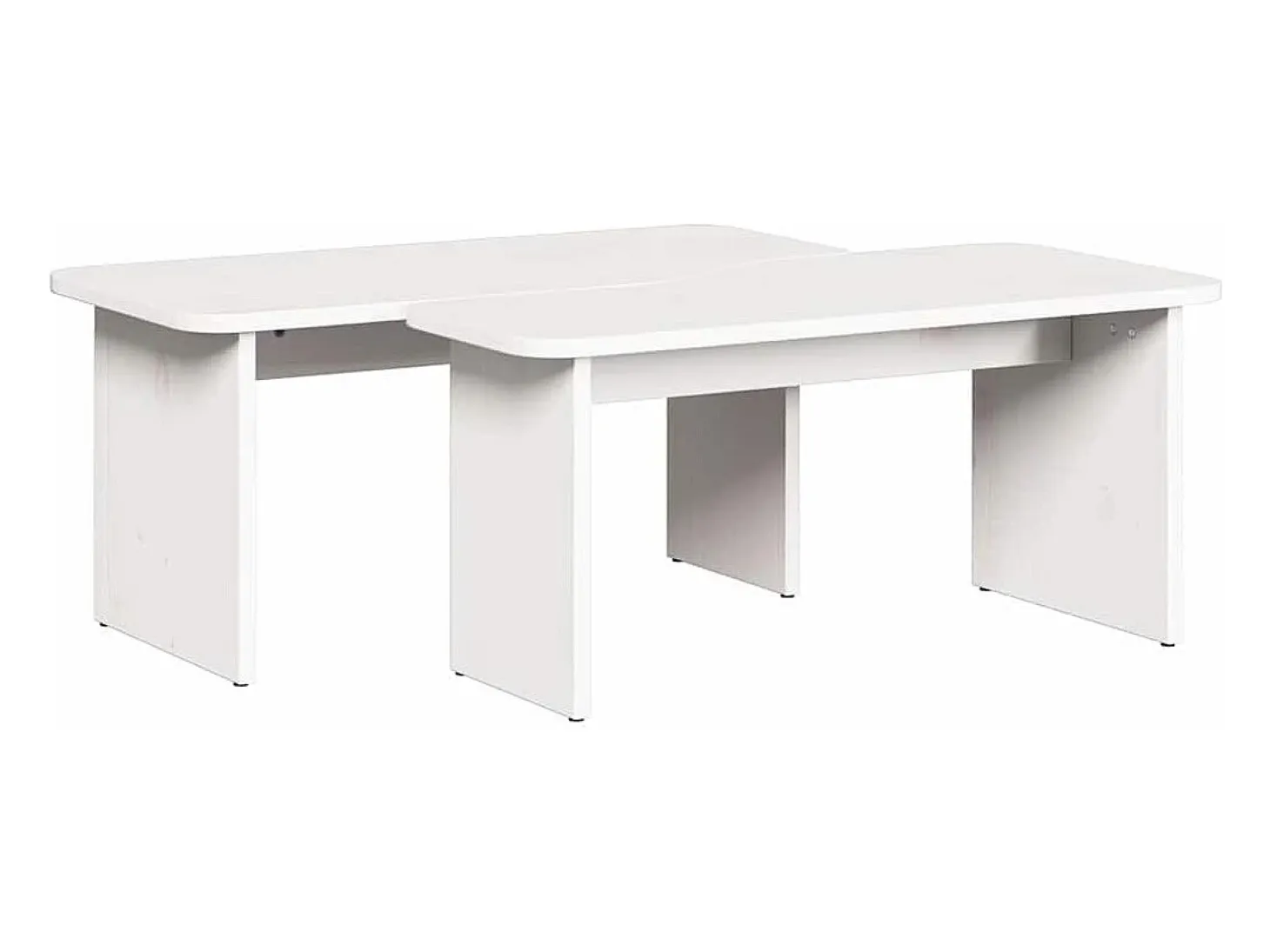Mesa de Café 100 x 69 x 35.5 cm Madera maciza de pino