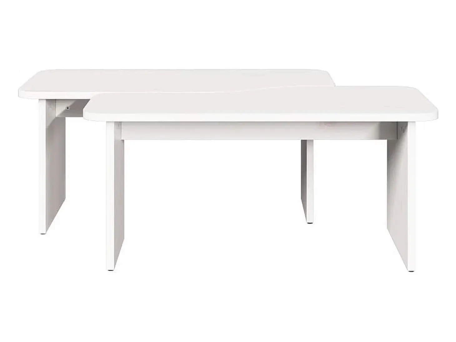 Mesa de Café 100 x 69 x 35.5 cm Madera maciza de pino