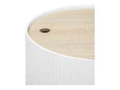 Mesa de café con almacenamiento tipo cofre