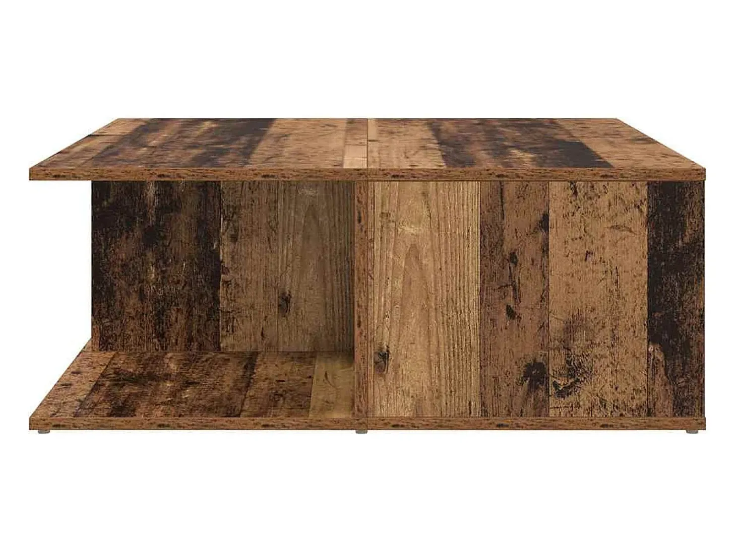 Mesa de Café con cajón Madera antigua 80 x 80 x 31 cm
