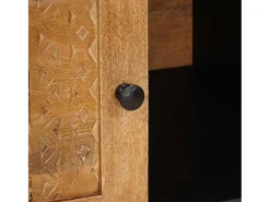Mesa de Café con estante Marrón claro 100 x 54 x 40 cm