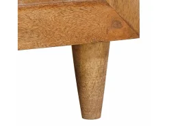 Mesa de Café con estante Marrón claro 80 x 50 x 40 cm